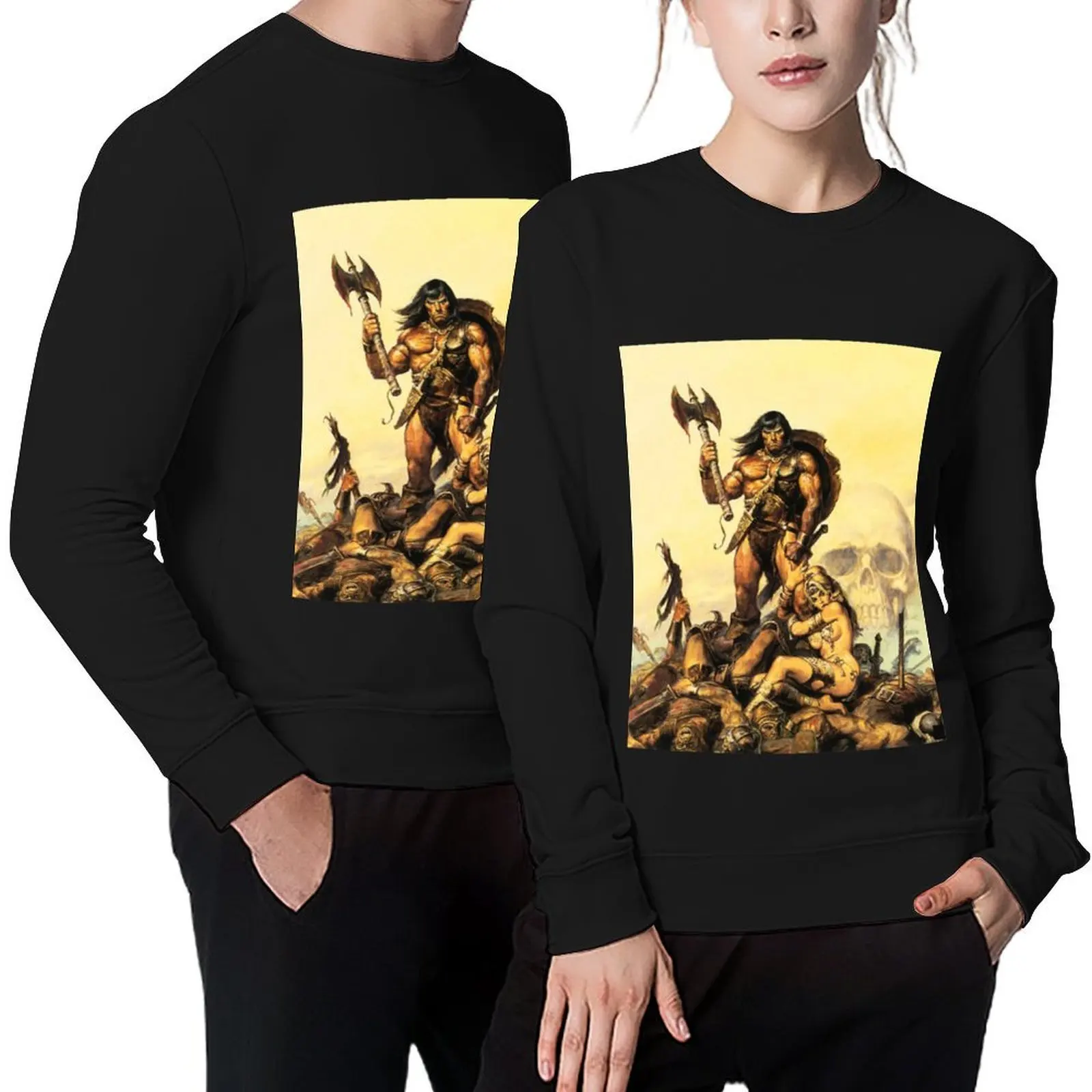 

Conan the Barbarian 5 Pullover men's clothes mens clothing men's sweat-shirt set men's clothing autumn sweatshirt
