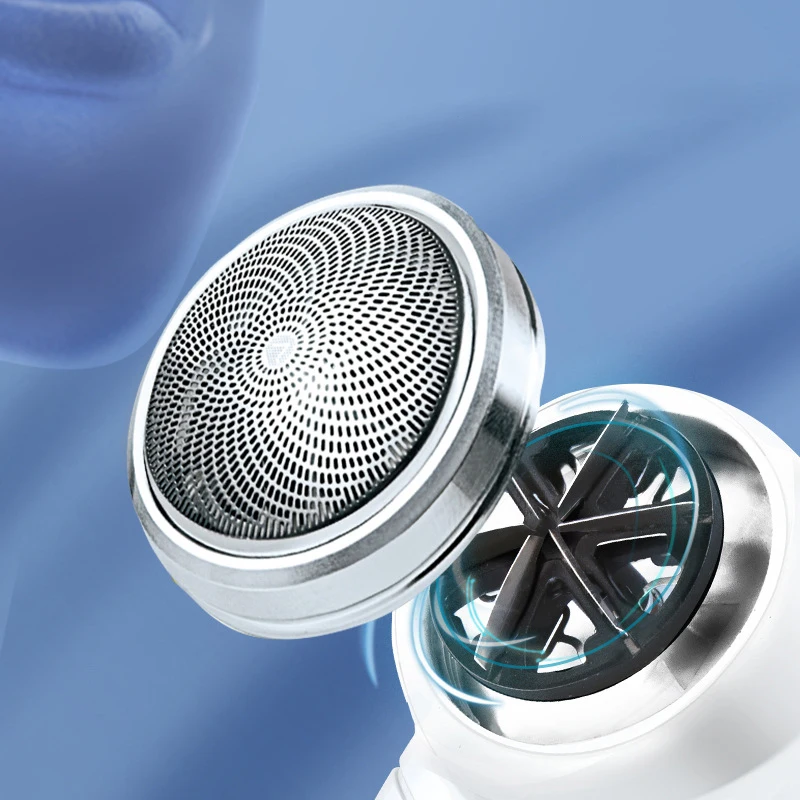 

A New Generation Of Smart Mini Electric Shaver, Small And Portable Rechargeable Trimmer, Single Head Beard Sharpener