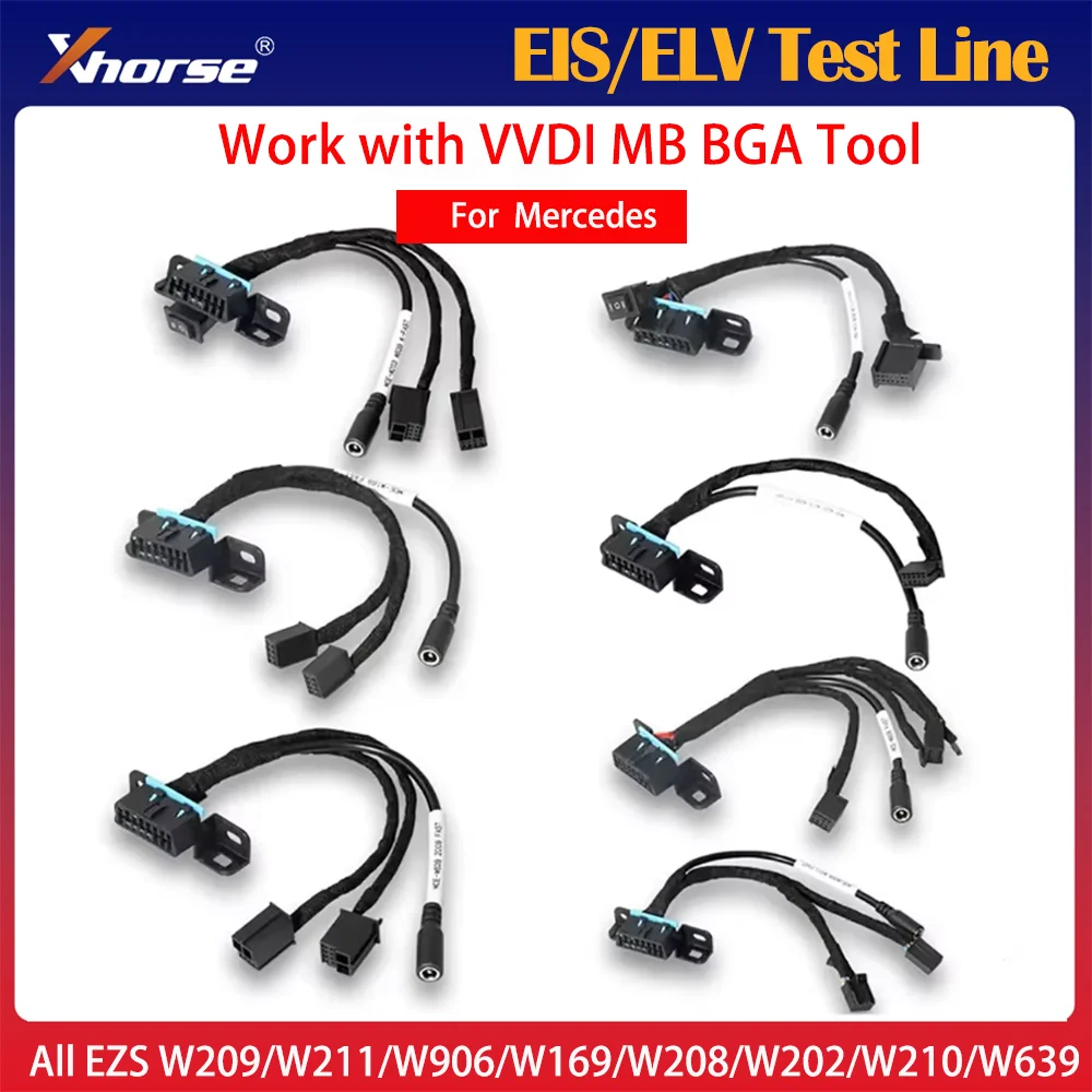 EIS/ELV Test Line for Mercedes All EZS W209/W211/W906/W169/W208/W202/W210/W639 for Mercedes Locks OBD EIS ELV Test ing
