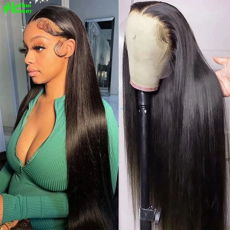 brazilian bone straight 100% human hair wigs hd lace wig 13x6 lace frontal wig  cheap wigs on sale clearance for women choice