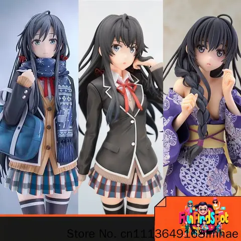 Anime Figure Yukino Yukinoshita Kimono Collectible Pvc My Teen Romantic Comedy Snafu Adult Collection Desk Display Decoration