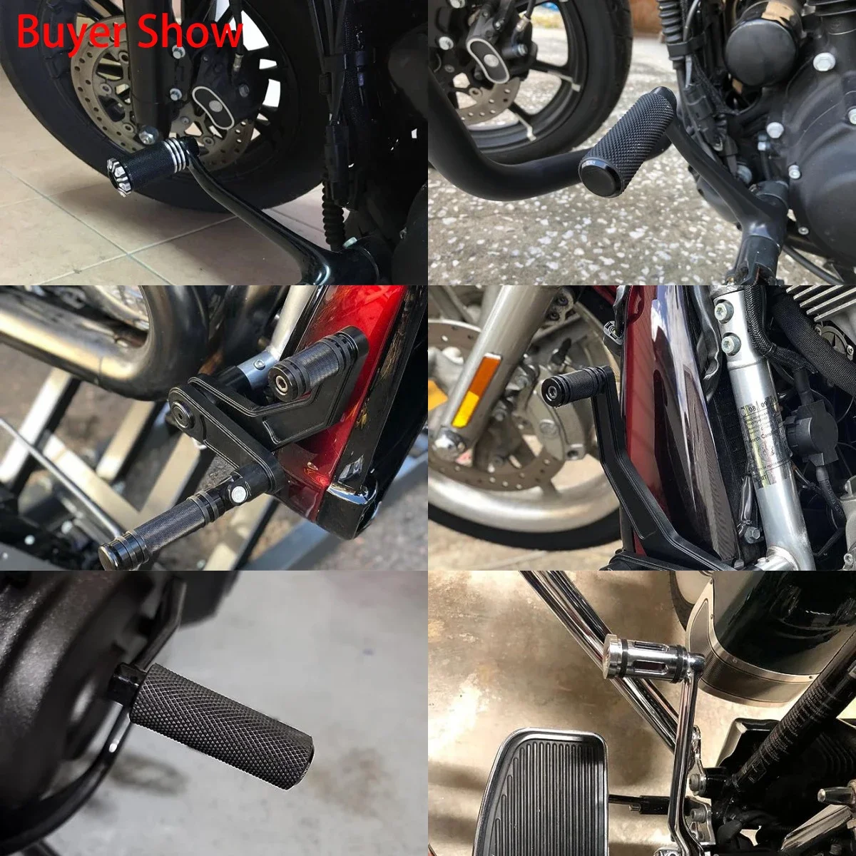 Motorcycle Shifter Peg Shift Gear Lever Foot Pegs Rest CNC Aluminum For Harley Sportster XL Softail Touring Dyna Electra Glide