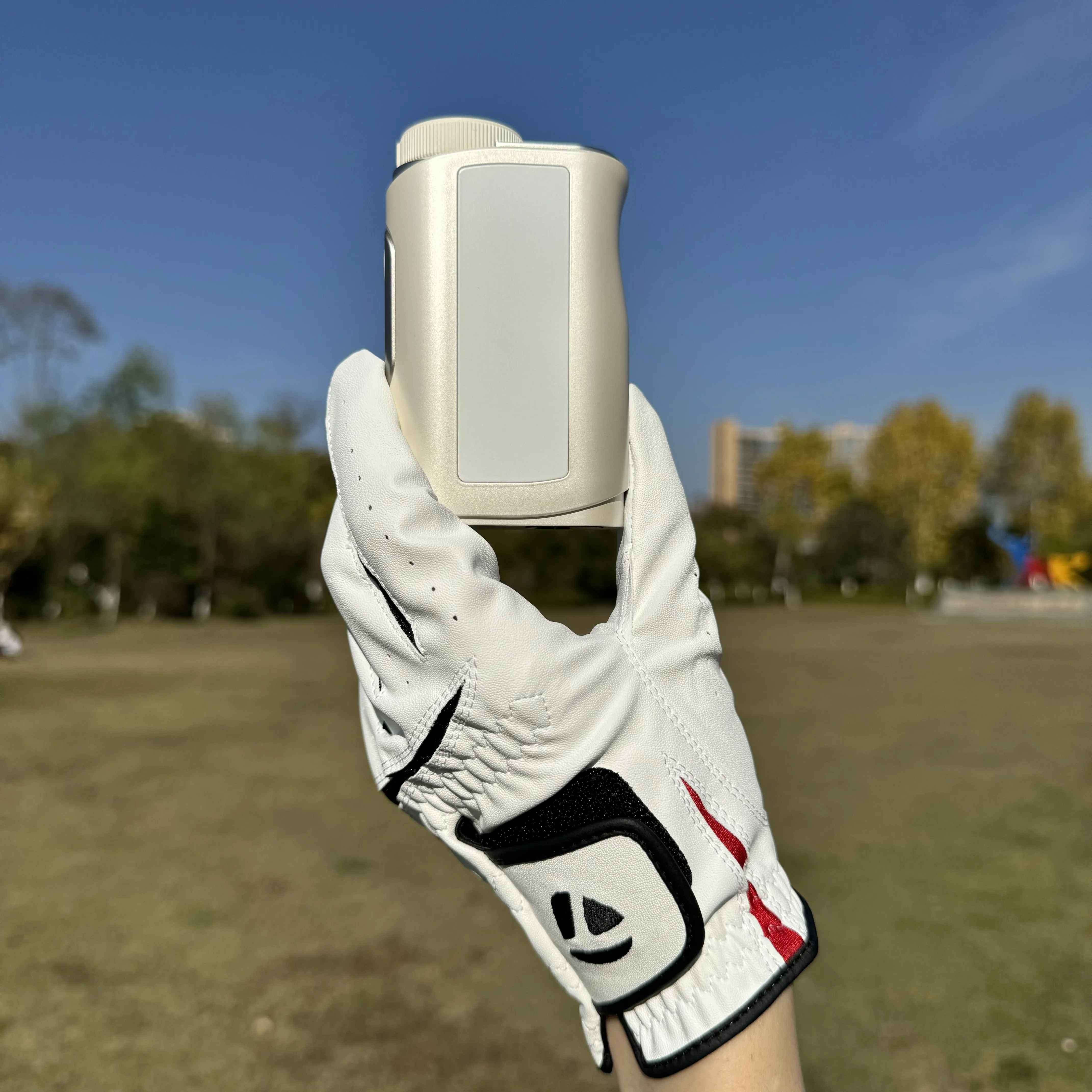 Lango 6x Magnification LCD / OLED Waterproof 1000 Meter 135g Mini Digital Golf Laser Rangefinder with Triangulation Mode