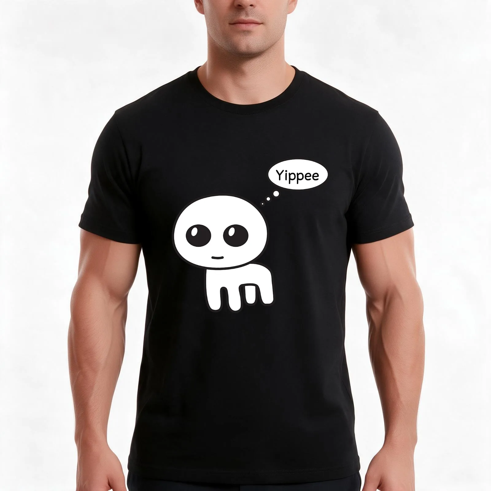 TBH Creature Autism Mascot Autism Awareness Cc T-Shirt, Summer Casual Cotton Tee, Oversized Streetwear Tops, Unisex Men Women
