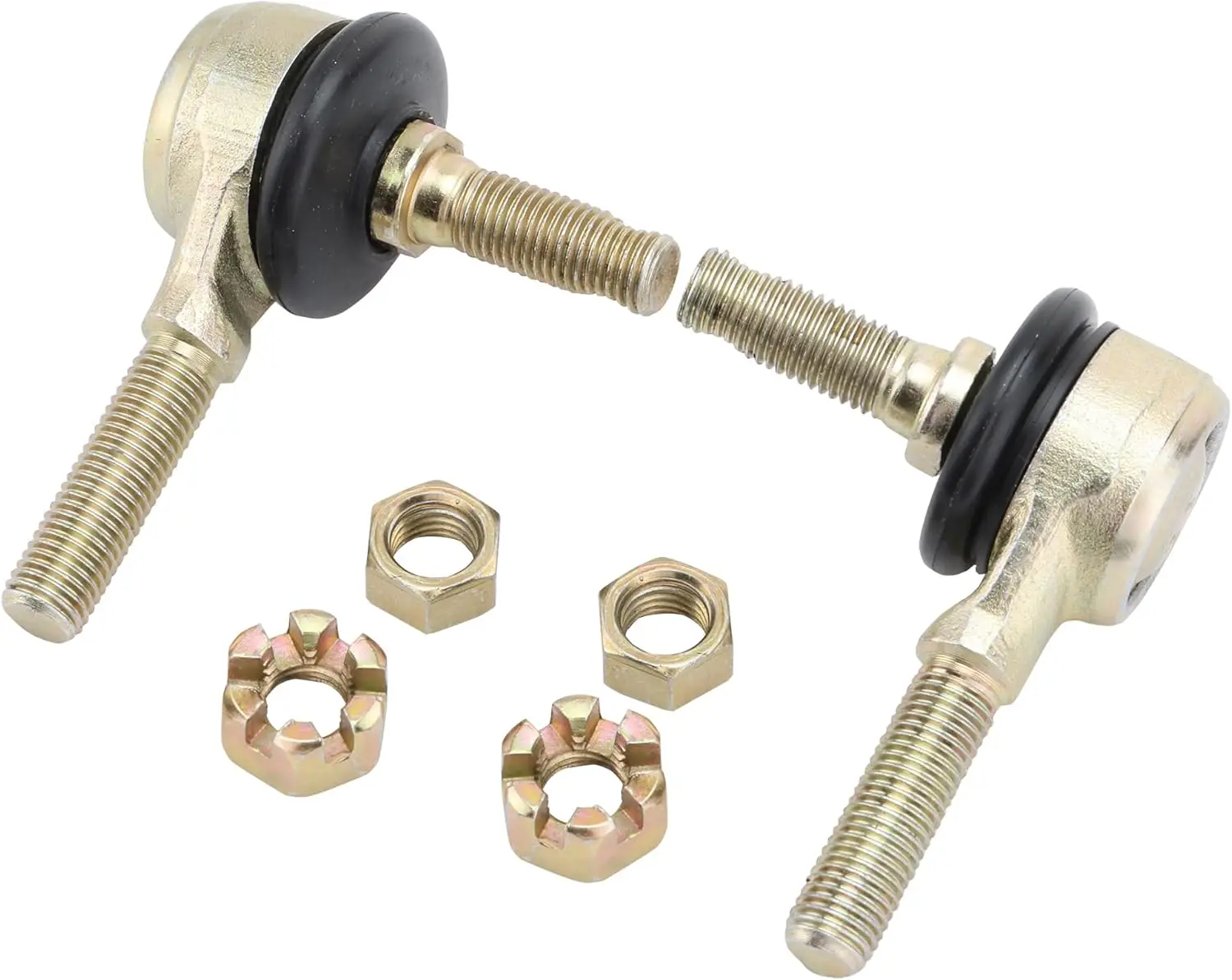 10mm-x-10mm-タイロッドエンド-2007年式-キムコ90-タオタオ110-クワッド200-ブラスターatv-ダートピットバイク-ゴーカート-モペットスクーター-マッドモア-2個入り