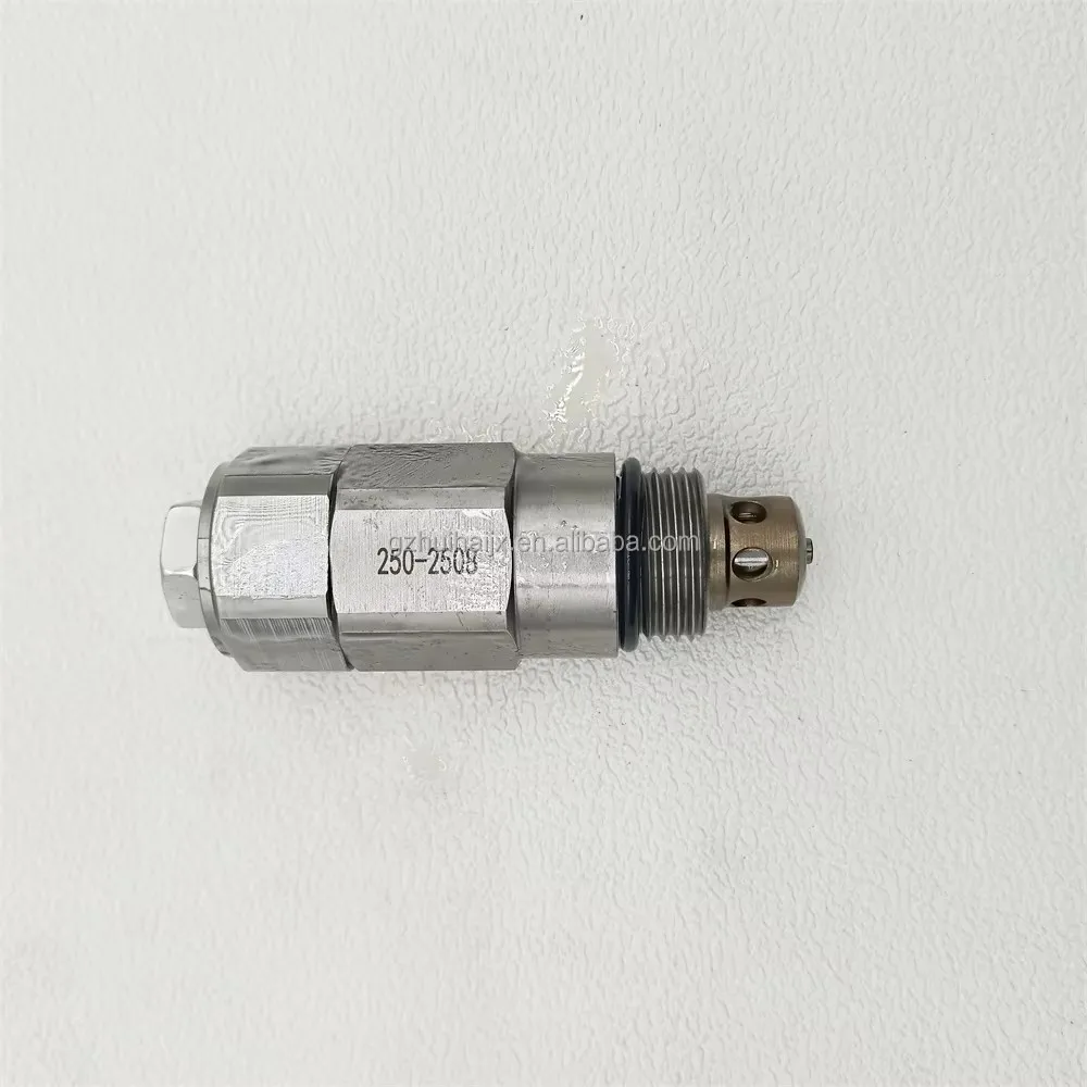 Hgih Quality Part 2555662 2502508 Relief Valve for CAT Excavator E320 E322 E325 E315 E330 255-5661 255-5662 250-2508