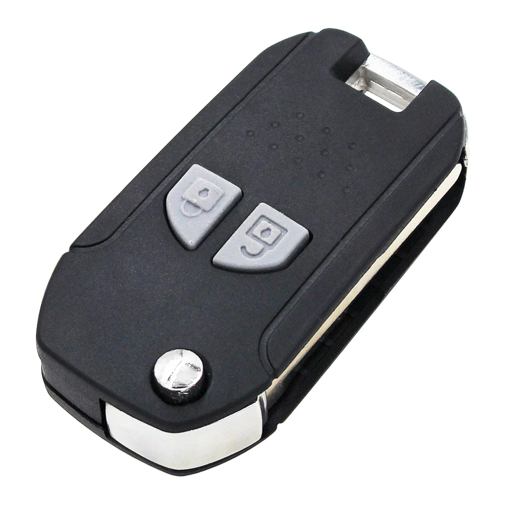 2 button remote key shell case fob for Suzuki SX4 Swift Alto Ignis Splash Wagon with uncut HU133 blade