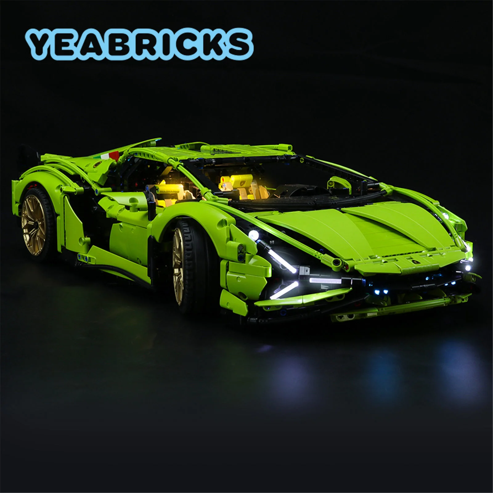 YEABRICKS LED Light Kit for 42115 Building Blocks Set (NOT Include the Model) Toys for Children