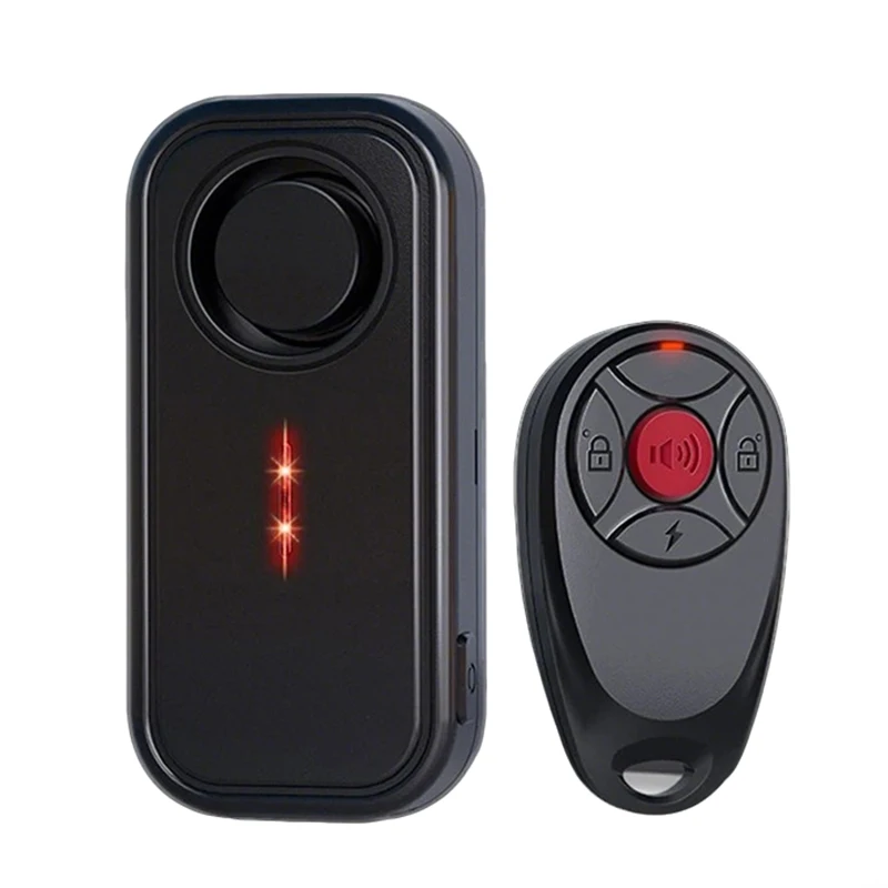 Remote Control Bicycle Alarm Vibration Bike Alarm 113dB Intrusion Detector Waterproof IP66 Vehicle Search Bike Alarm