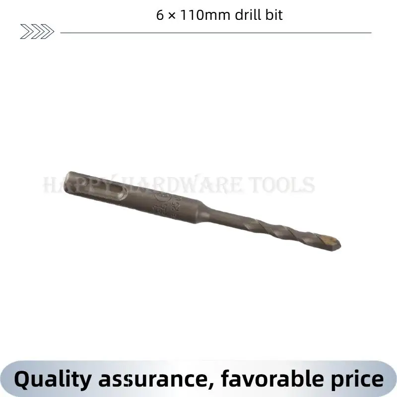 Diameter 6mm Length 110mm HSS Twist Drill Bit Set Holesaw Hole Saw Cutter Drilling Kit For Wood Steel Metal Alloy