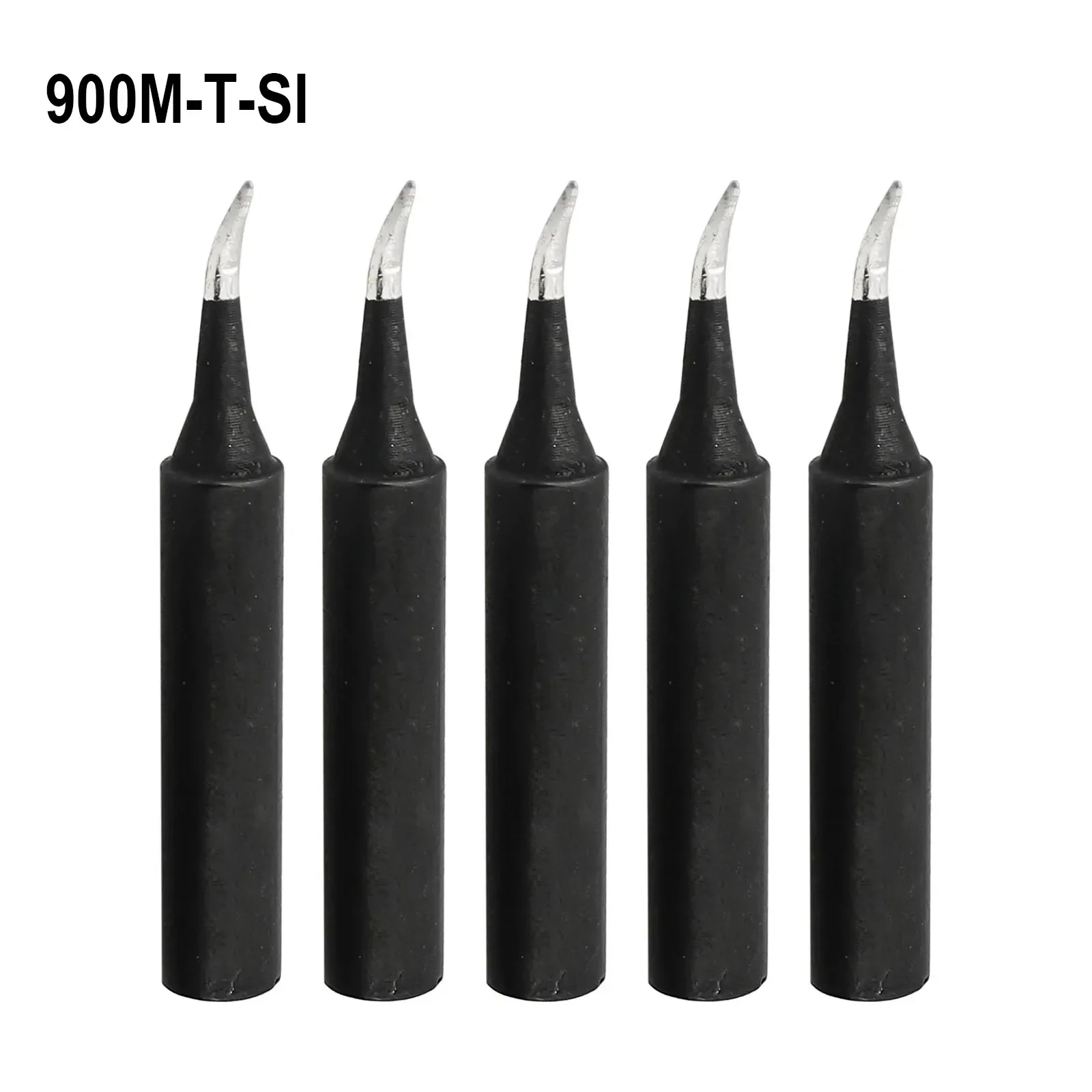 5PCS Solder Soldering Iron Tip 900M-T  Free For  Saike 936 852d+ 909D Black M Repalcement Iron Tip Soldering Tools