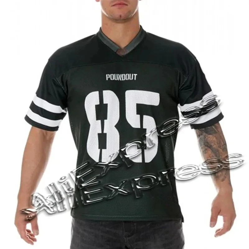 تي شيرت رجالي قصير الأكمام سريع الجفاف كاجوال لكمال الأجسام واللياقة البدنية وصالة الألعاب الرياضية وكرة السلة بتصميم مطبوع مرن متاح