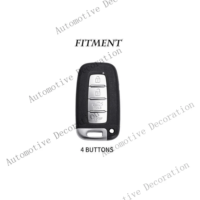 Z+ Genuine Leather Car Key Fob Case Cover Holder For Hyundai Sonata For KIA Optima