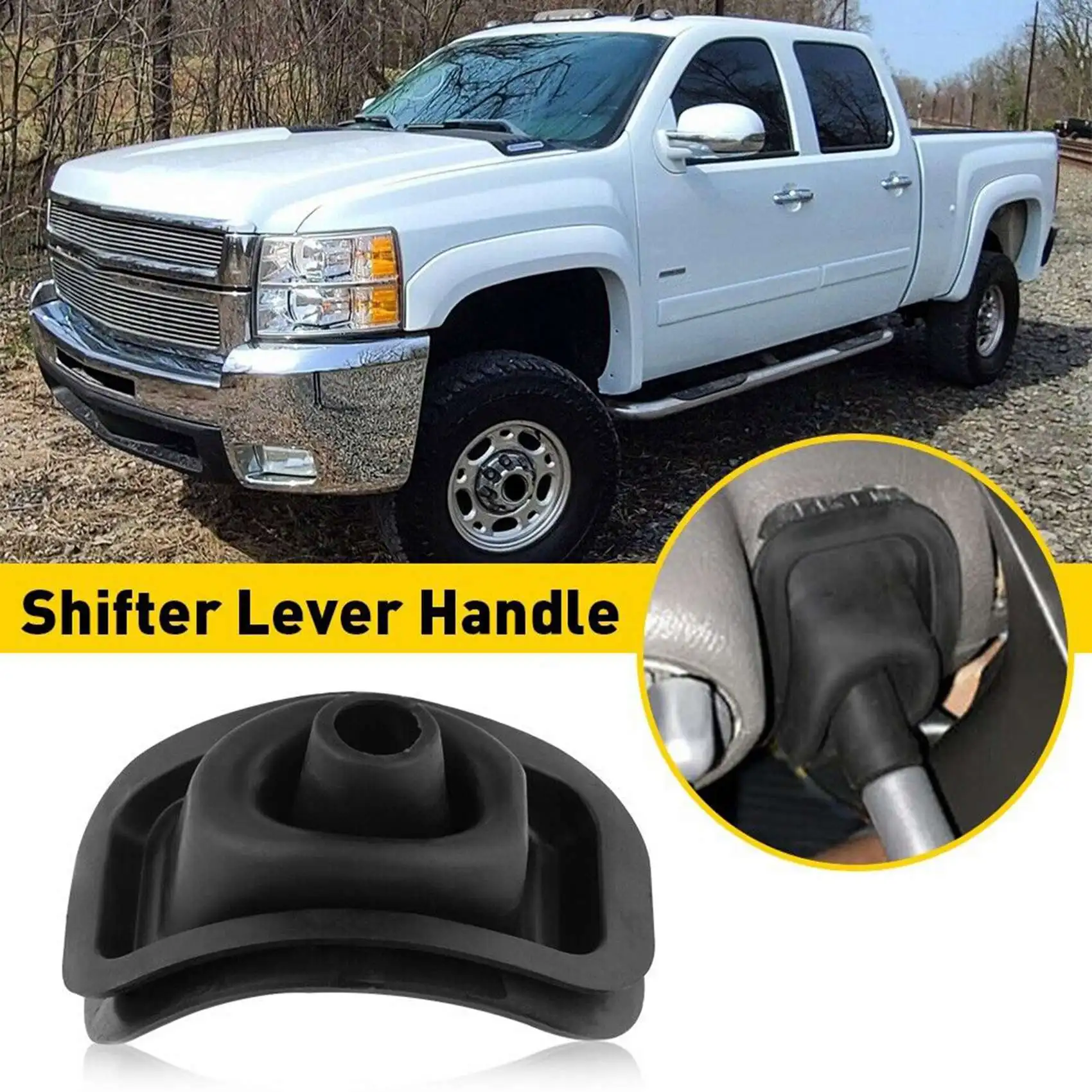 2609-3753 Shifter Lever Handle Boot Seal for Chevy Silverado Sierra 00-06 & More Automatic