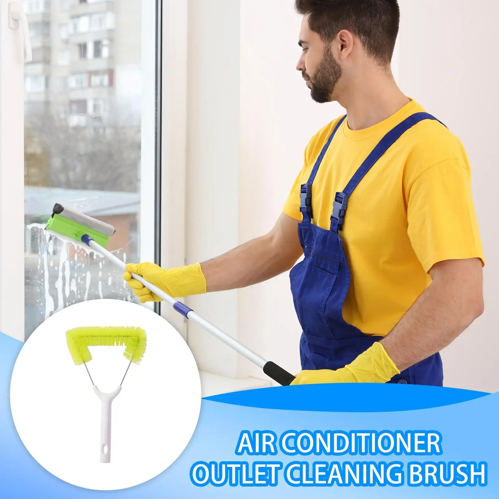 

Щетка для чистки кондиционера, выдвижная щелевая щетка, портативный инструмент для чистки для бытового вентиляционного отверстия переменного тока, в помещении, затвора для пыли, дивана