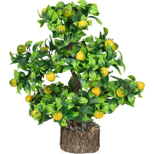 Çiçekmisin Natural Billet In Pots Artificial Lemon Tree