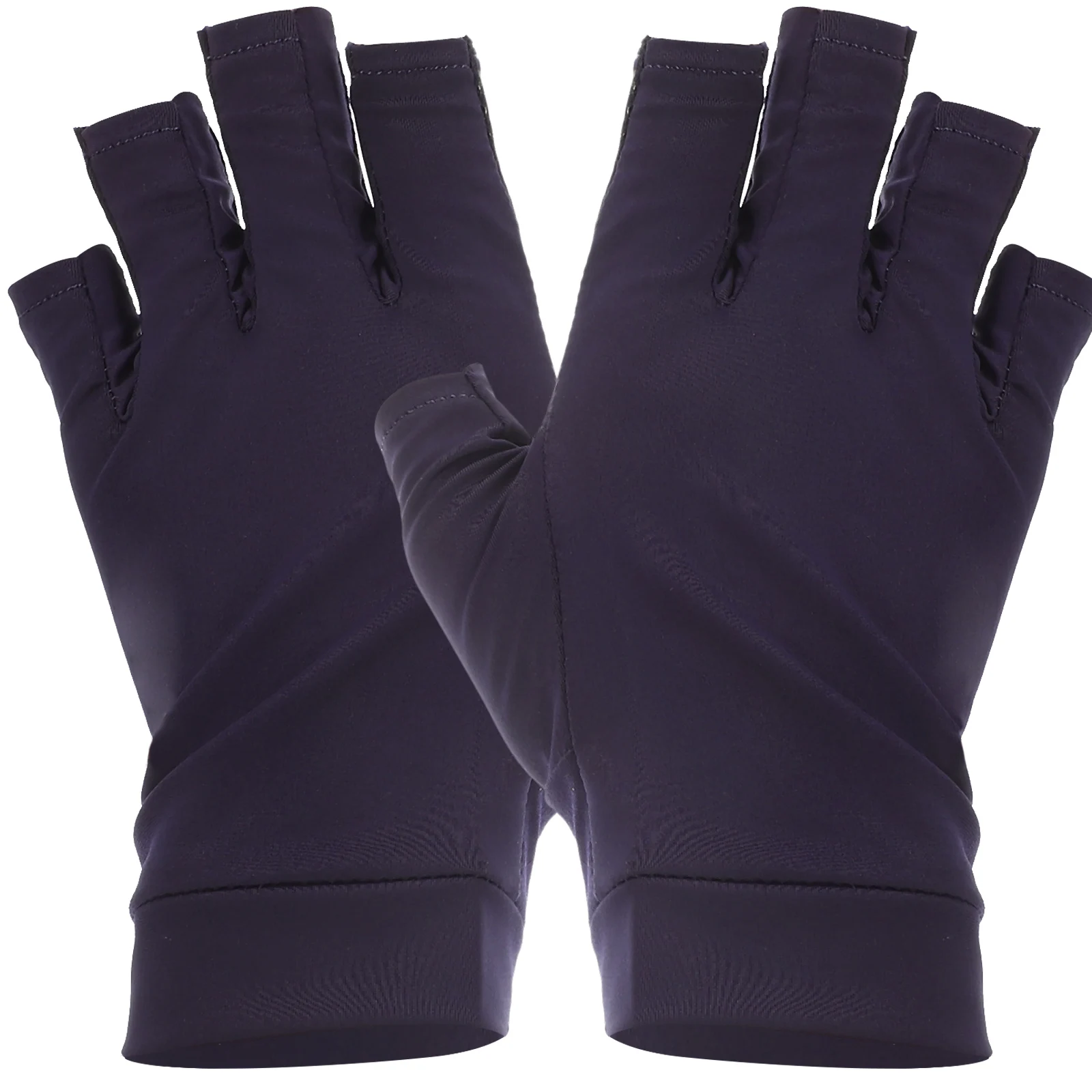 

Half Finger Fitness Gloves Ice Silk Silicone Grip Breathable Comfortable Shockproof Anti Sweat Slipping Outdoor Sports Riding