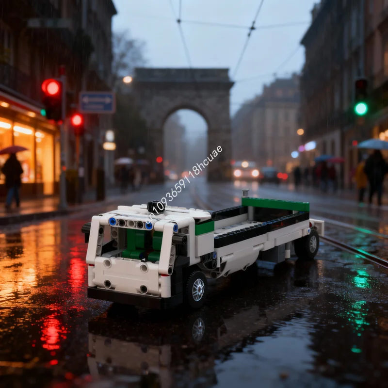 

345pcs MOC Alternate Cargo Truck Technical Model Building Blocks Construction Toys DIY Creative Idea Christmas Gifts Education