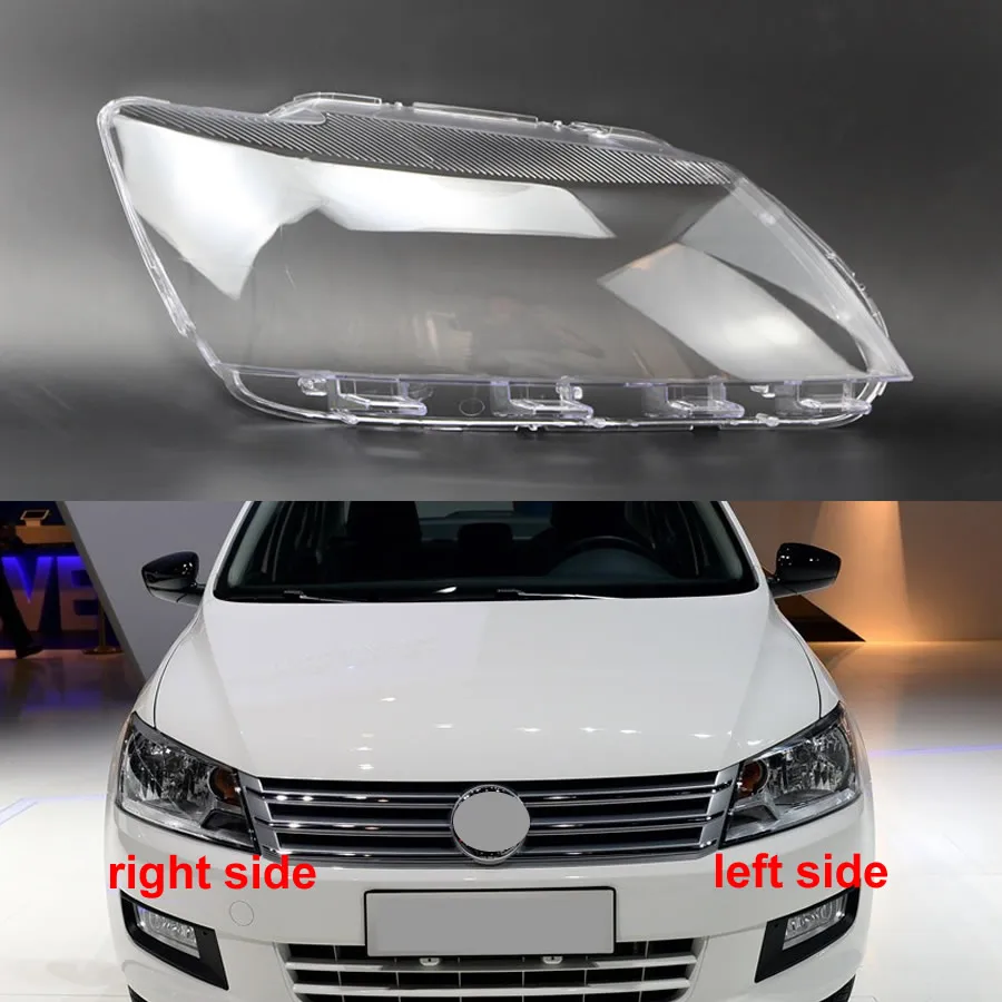 

For Volkswagen VW Santana 2013 2014 2015 Car Accessories Headlight Lens Cover Transparent Lampshade Headlamp Shell Plexiglass