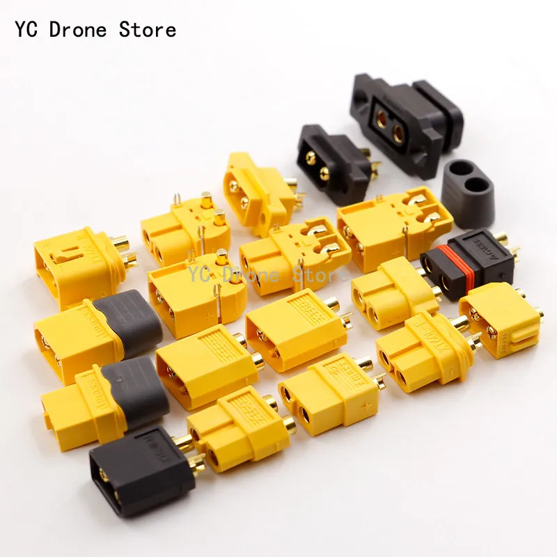 Original Amass XT60U XT60H XT60PW XT60PB XT60PT L Series High Current Male Female Connector Plug for RC LiPo Battery