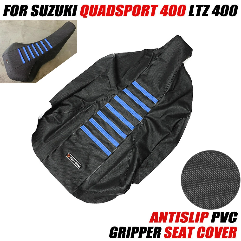 Pokrowiec na siedzenie z PVC do Suzuki LTZ 400 Z400 Quadsport Z400 2003-2008 2009 Motocyklowy wodoodporny miękki pokrowiec na siedzenie antypoślizgowy