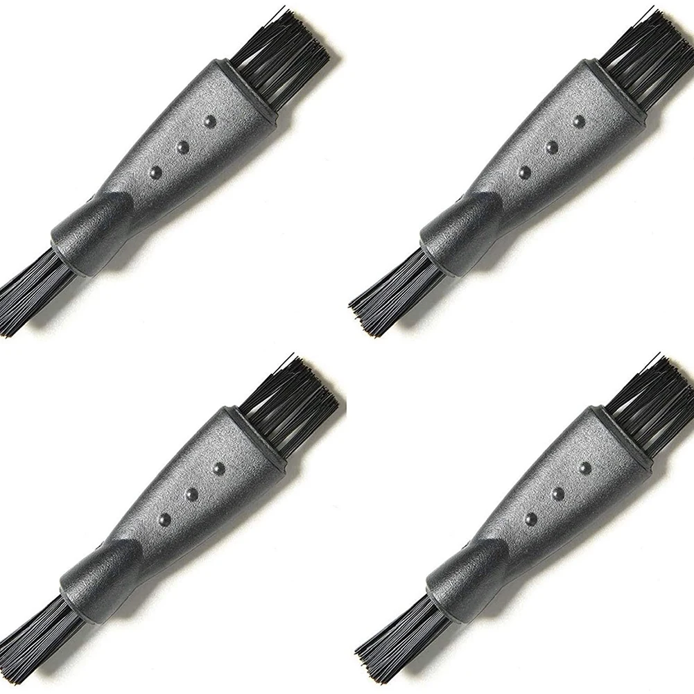 4Pieces Double-Sided Razor Trimmer Shaver Cleaning Brush Clipper Cleaner Brush Clipper Cleaning Brush for Men