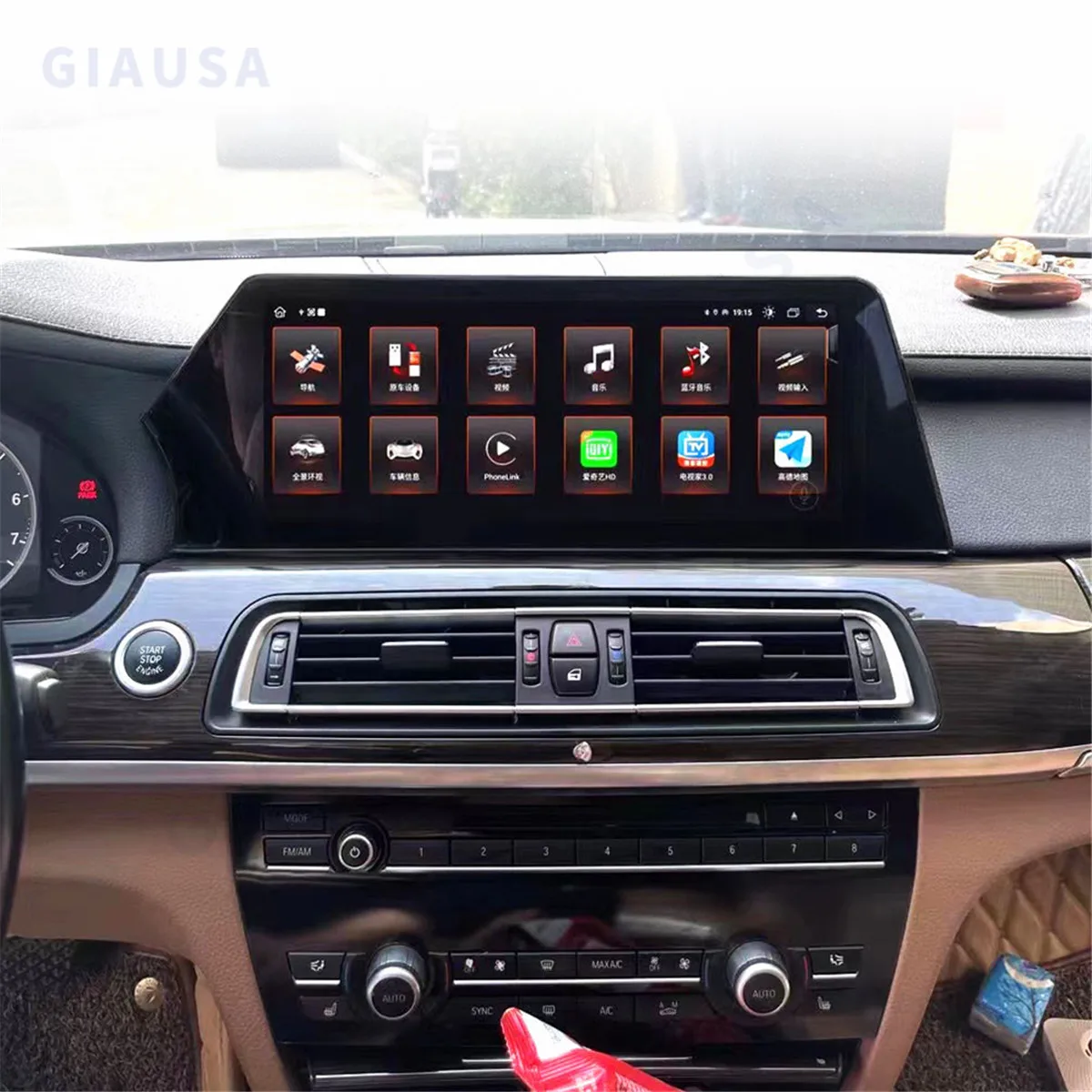 كوالكوم شاشة أندرويد 13 لسيارات BMW X5 F15 X6 F16 سيارة لتحديد المواقع والملاحة السيارات راديو ستيريو مسجل شرائط رئيس وحدة مشغل وسائط متعددة