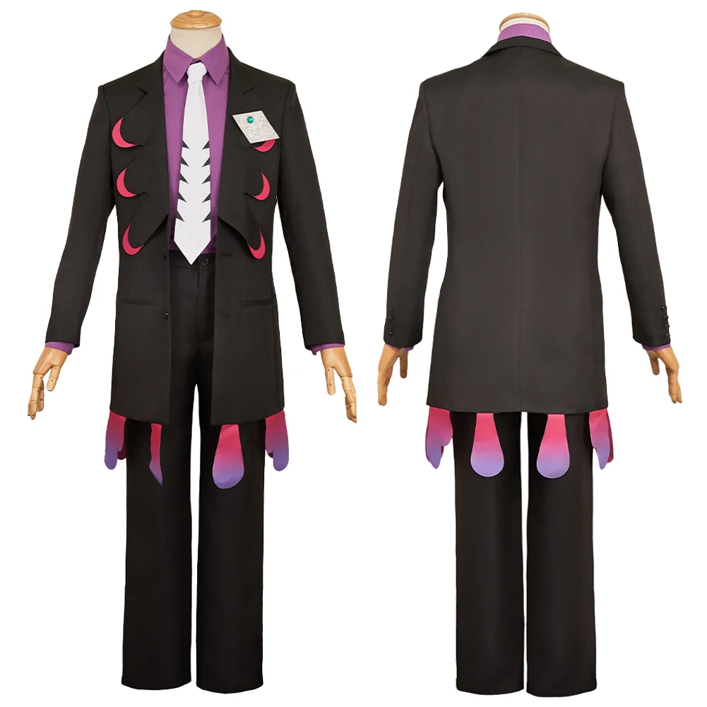 

Legend Z to A Corbeau Cosplay Fantasy Clothing 2025 Anime Cartoon Costume Disguise Halloween Adult Men Roleplay Party Outfits