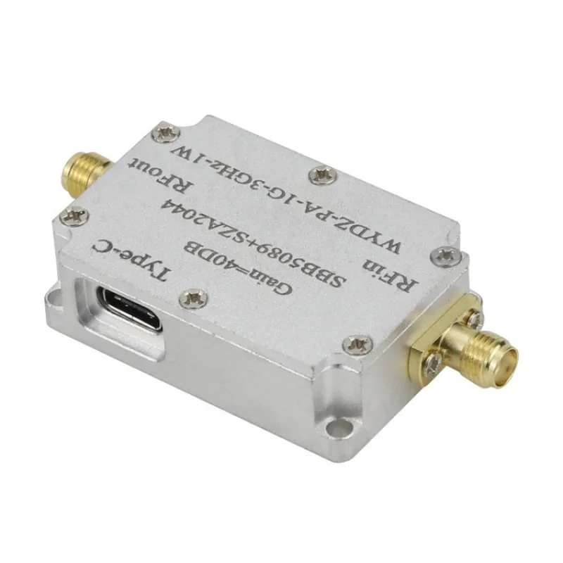 SBB5089 SZA2044 One-Way Microwave Power Amplifier RF Power Amplifier Module 40DB WYDZ-PA-1G-3GHz-1W