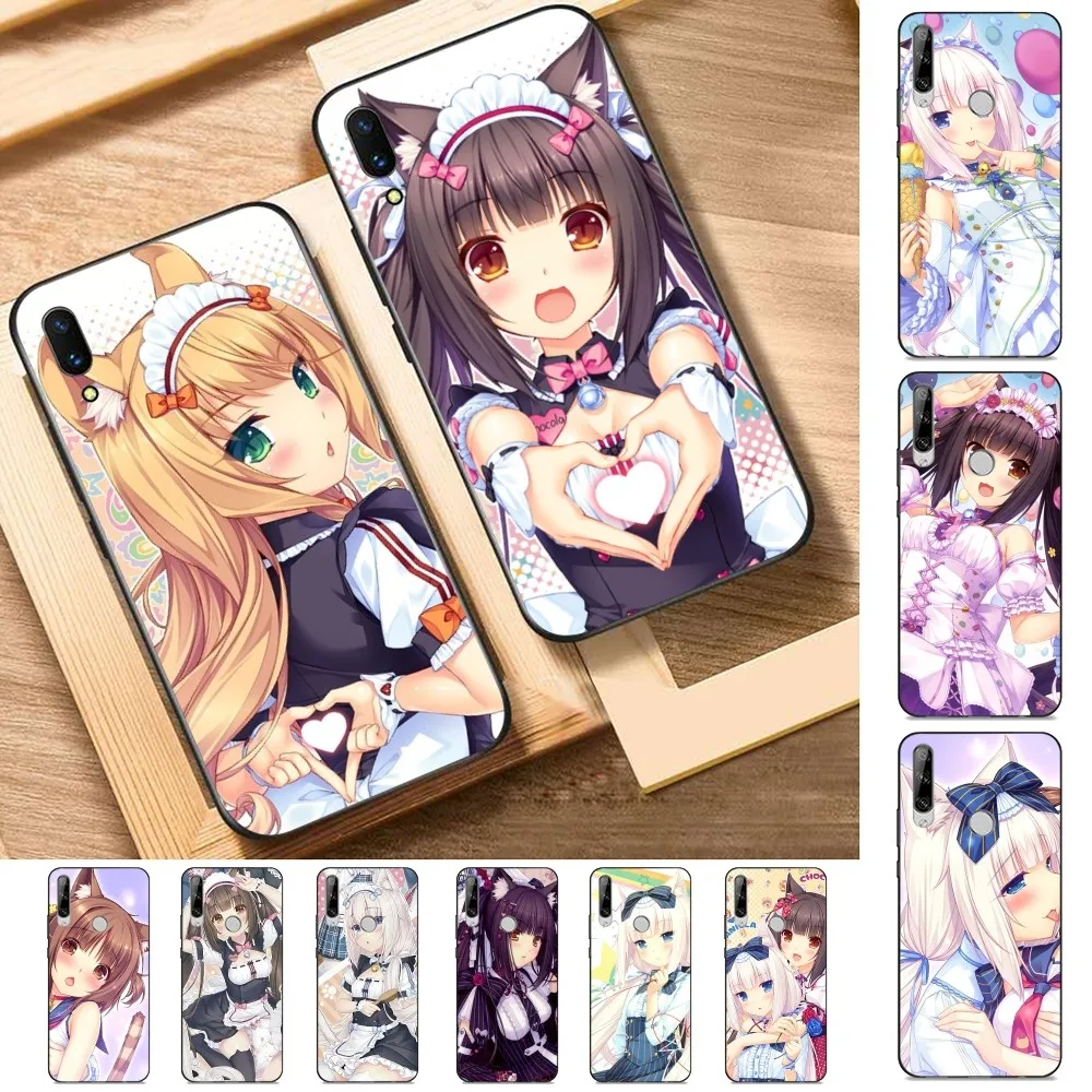 

Nekopara Phone Case For Huawei Y9 6 7 5 Prime Enjoy 7s 7 8 plus 7a 9e 9plus 8E Lite Psmart Shell