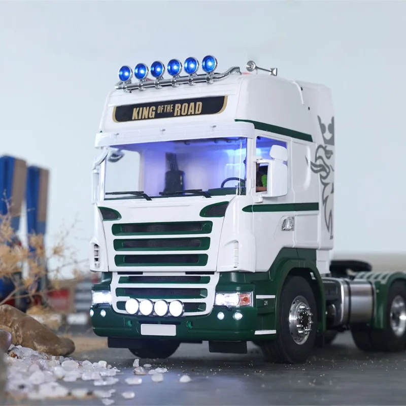 

Lesu 1:14 DIY RC тягач 6X6 окрашенный готовый автомобиль ESC мотор сервопривод модель игрушки для мальчиков