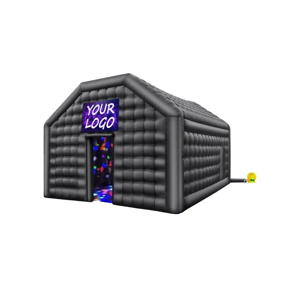 

Inflatable Nightclub Tent 6x5x3.6m Blow Up Party Tent with Lights