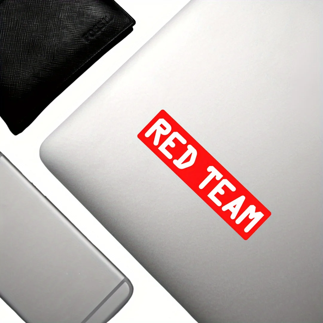 Red Team Cybersecurity Programmer Sticker - Laptop Decor for Programmer Developers and Penetration Testing Enthusiasts