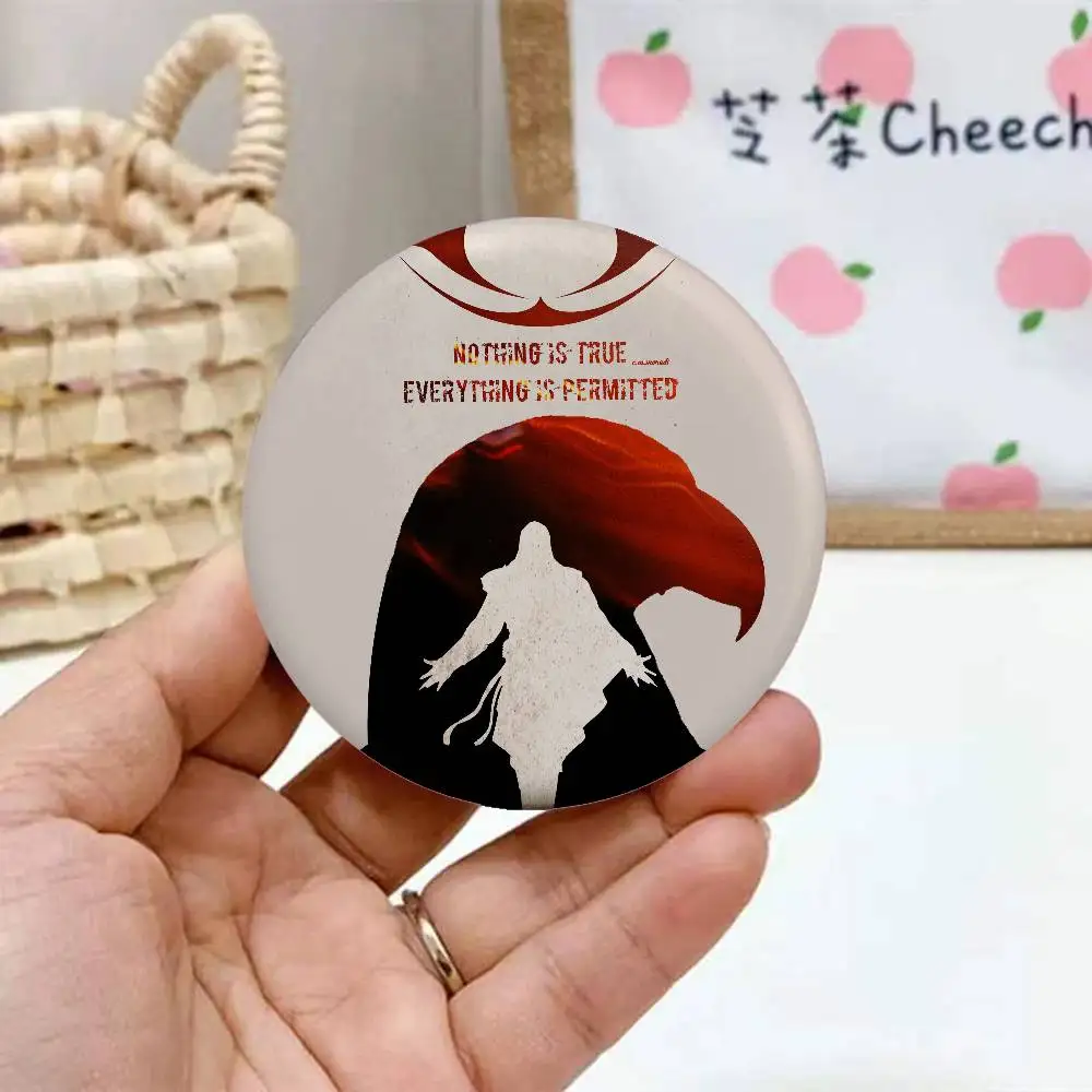 A-القتلة-الجديدة لعبة شارات صفيح لينة زر دبوس بروش شارة معدنية مخصصة مجوهرات اكسسوارات قبعة حقيبة التلبيب