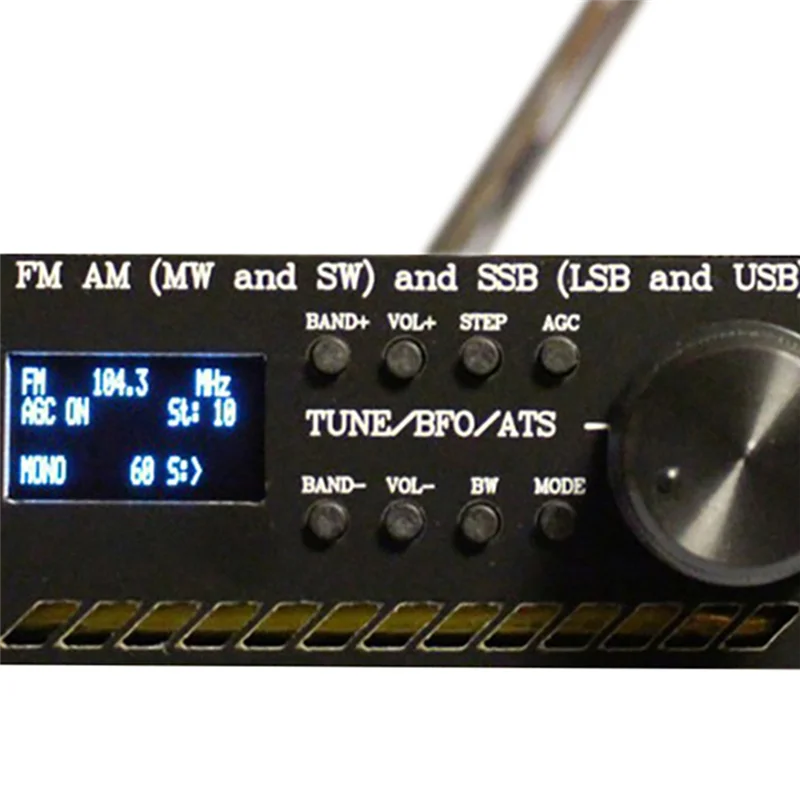 GROCE-Radio Receiver ATS-20 Radio Receivers Supports FM, AM, MW, SW And SSB LSB Interface, USB Interface