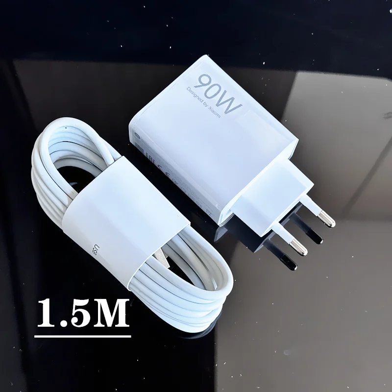 Original Xiaomi Mi Charger 90w Fast Charging Turbocharger 90 Watt Xiao Mi 15 14 13 Ultra 12 Poco X5 Pro Pad 7 Redmi Type C Cable - náhled 5