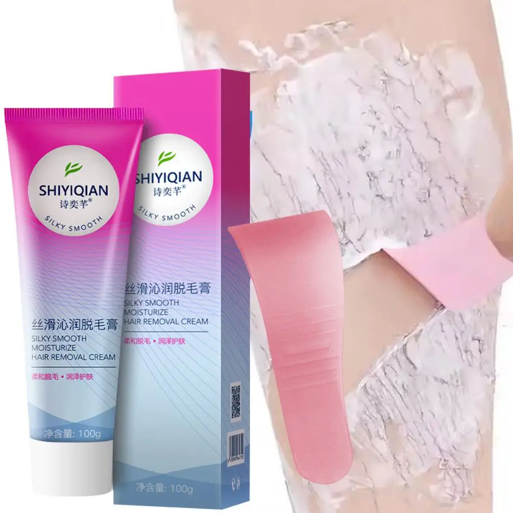 100g Fast Hair Removal Cream inibitore indolore braccio ascella gambe depilatorio permanente per uomo donna Beauty Care U1L1