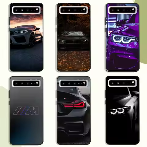 B-Blue Red Car For B-Bmwes-S Phone Case For Samsung Galaxy A52 A12 A51 S21 Edge S22ULTRA S23 S24 S20LITE Plus Ultra Black Cover
