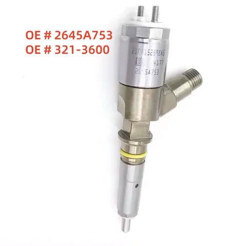 High quality  2645A753 321-3600 Fuel injector Compatible For Caterpillar CAT Perkins C6.6 Engine