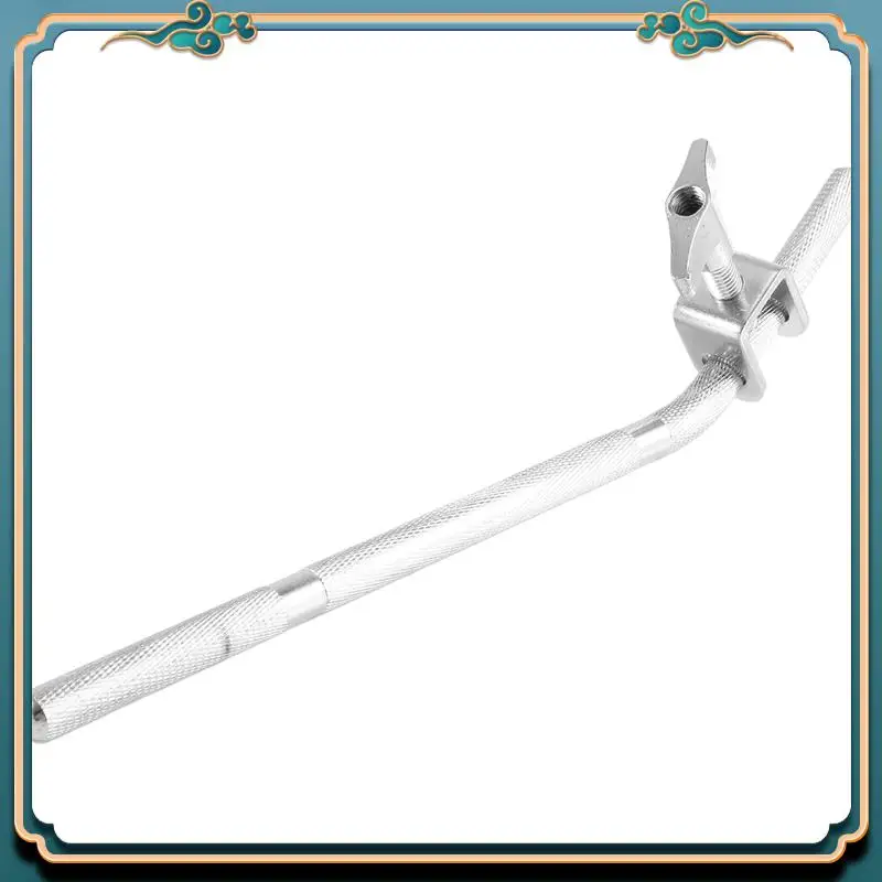 

1 PCS Cowbell Holder Cowbell Extension Clip Metal Cowbell Extension Rack Cowbell Retainer Lock Bent Drum Connection Bars