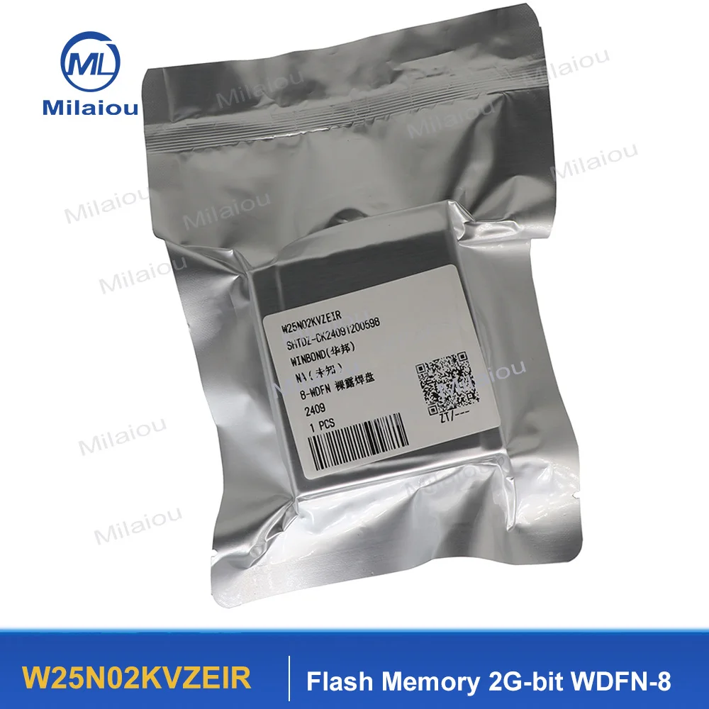 Chip IC memori Flash WDFN-8 2Gbit baru