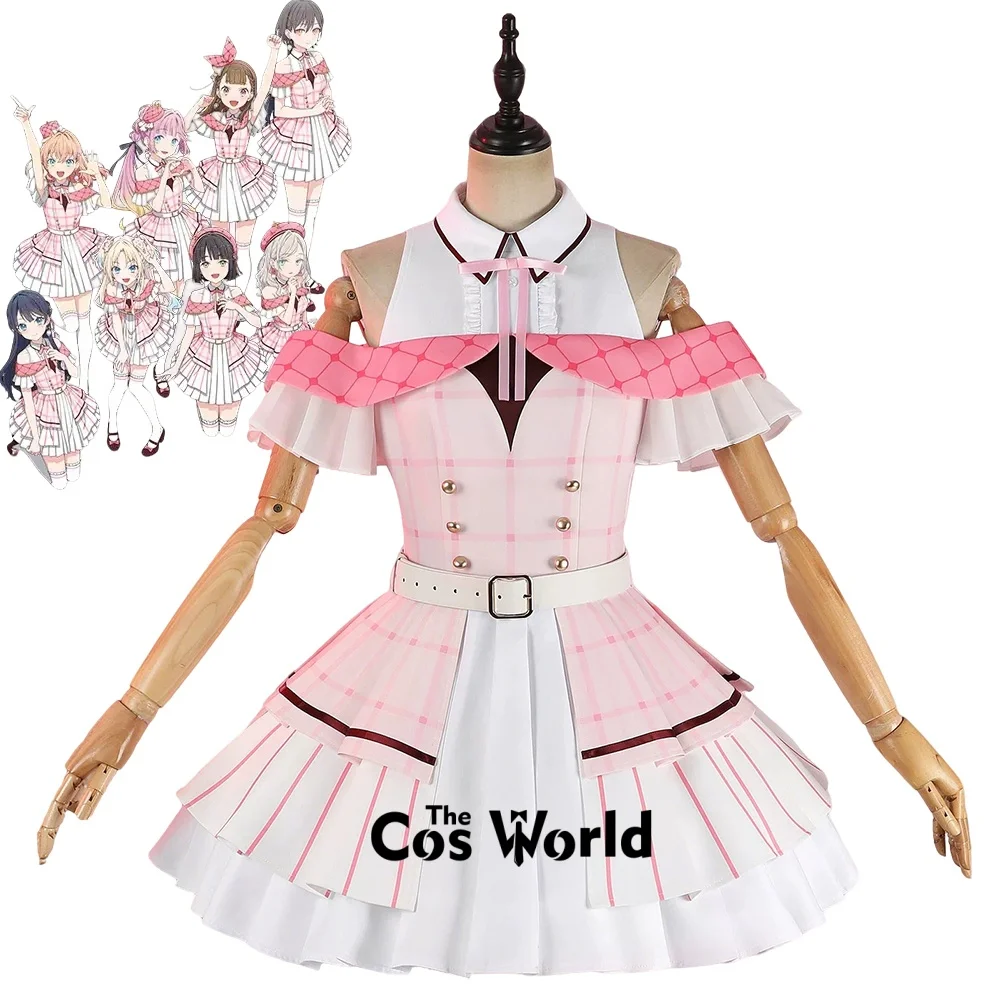 

Hasu no Sora Love Live Hasunosora 15th Anniversary Kaho Hinoshita Sayaka Murano Rurino Osawa Outfits Anime Cosplay Costumes