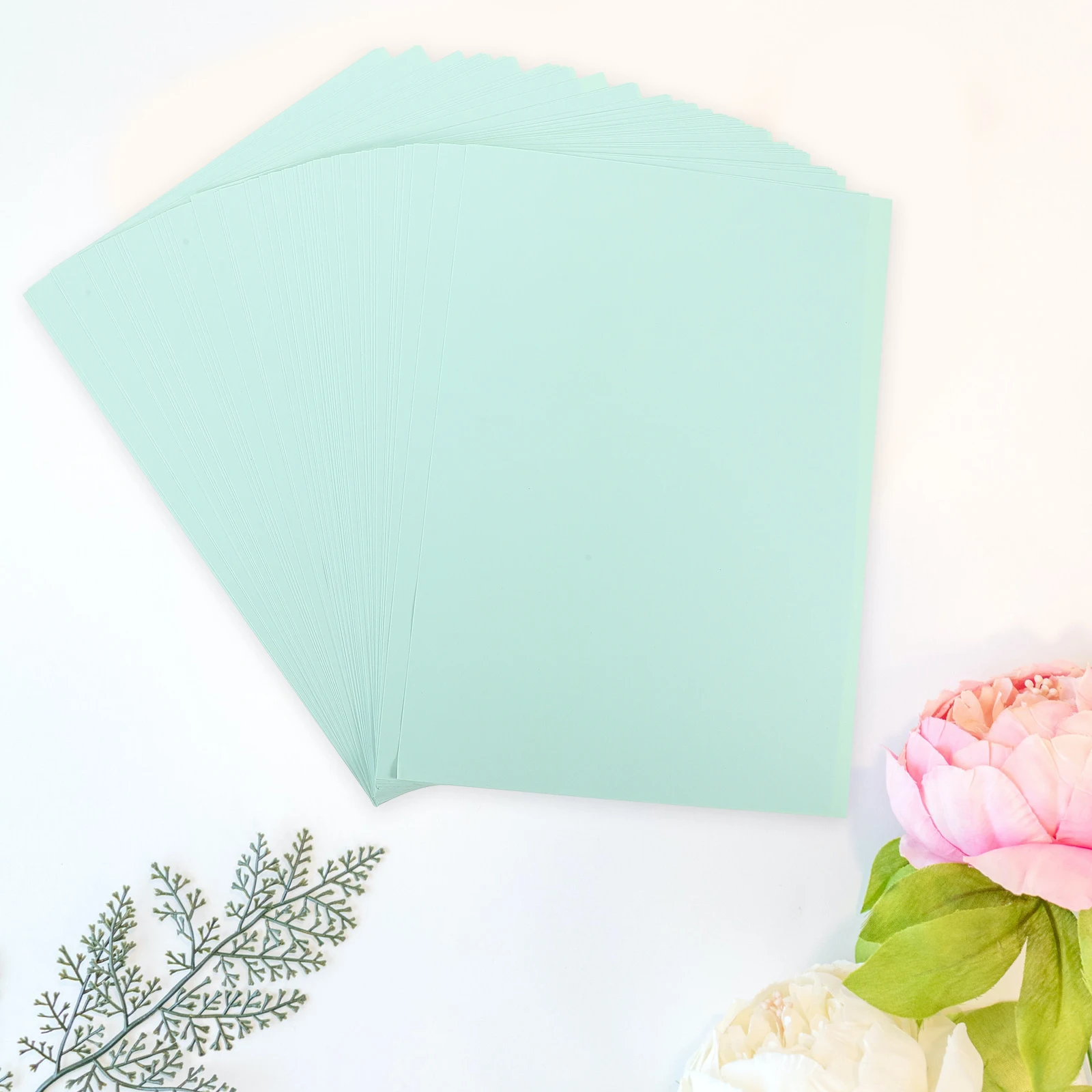 

50 Sheets A4 Self Adhesive Label Paper Sticker Sheets for Printing Blank Labels Tear Resistant PVC Material File Folder