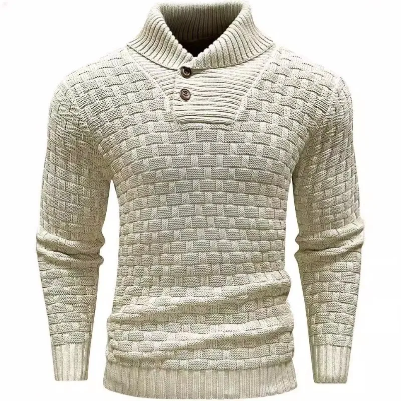 

Fashion Mens Knitted Pullover Sweater Round Neck Winter Warm Clothing
