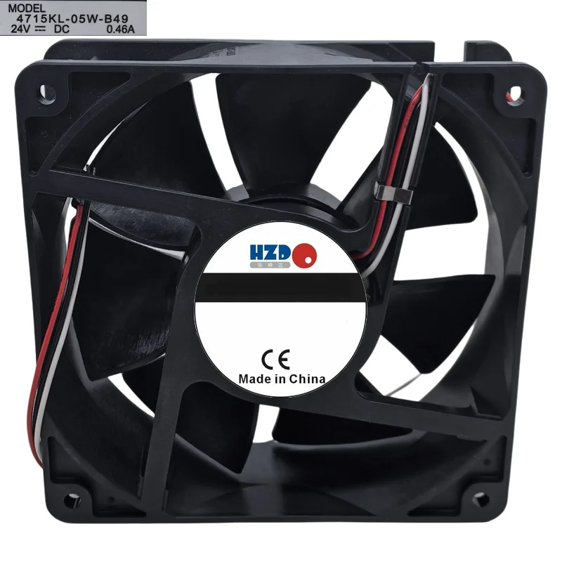 4715KL-05W-B49-E50 12038 24V 0.46A 3LINE cooling fan 120*120*38MM