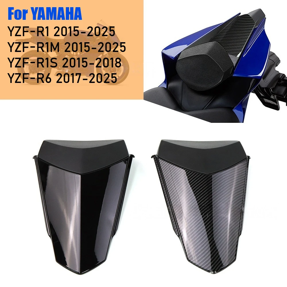 

For YAMAHA YZF-R1 YZF-R6 YZF-R1M YZFR1S R1 R1M R6 Motorcycle Rear Seat Cover Passenger Seat Cowl Hump Tail Cover Solo Fairing