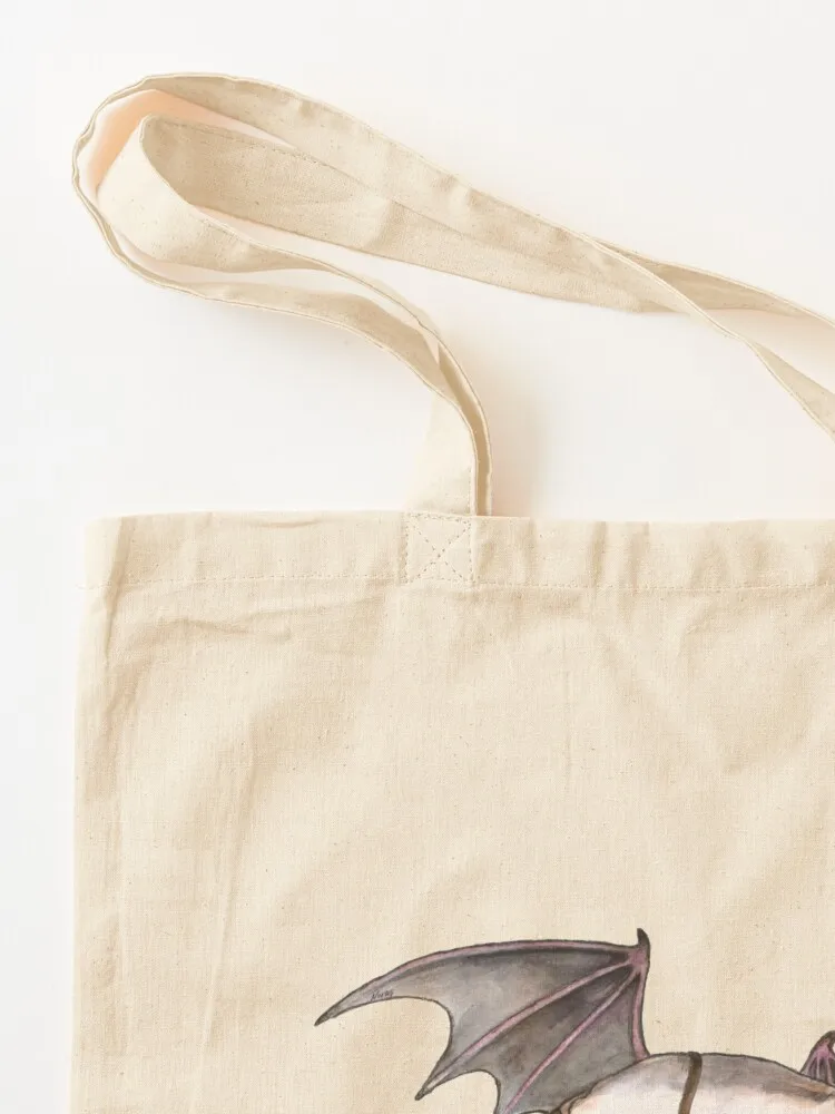 Bull Terrier If Pigs Could Fly Tote Bag Canvas Reusable bags Women's handbag female bag