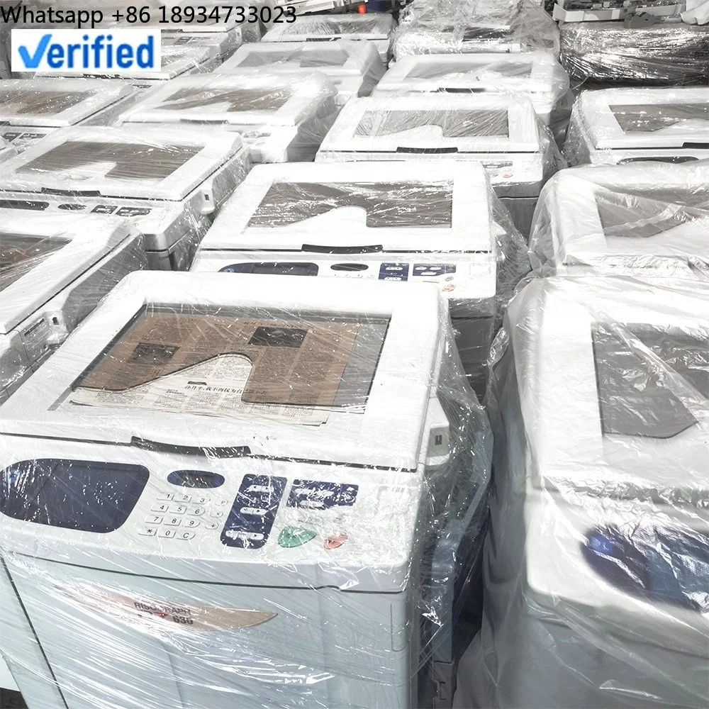 Comstar Refurbished High-speed Risograph Riso RZ EZ 220 230 530 630 570 670 770 970 MZ730 Digital Duplicator Printer Machine