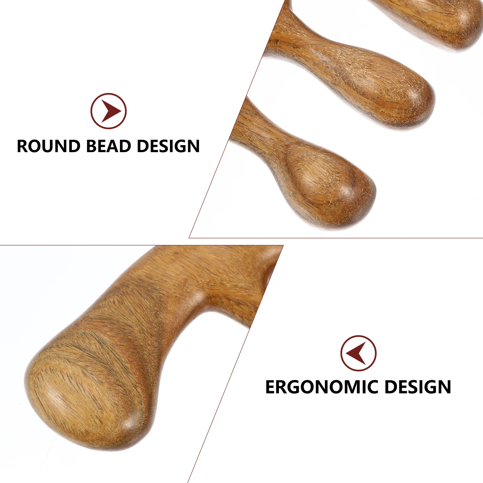 

Wooden Meridian Channel Massage Comb Smooth Multifunctional Scalp Massager Improve Circulation Relax Mind Multifunctional Comb