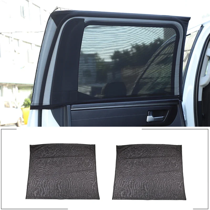 For Toyota Tundra 2022 2023 Car Exterior Modification Window Curtain Sunshade Mosquito Protection Insect Net Car Accessories